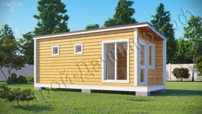 Мобильная баня Скандинавия–2